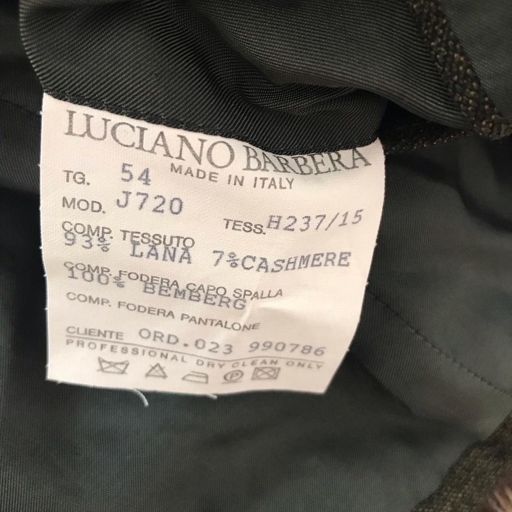 Luciano Barbera Collezione Sartorial sport coat - Picture 11 of 12